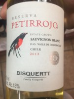 Bisquertt Family Vineyards Petirrojo Reserva Sauvignon Blanc