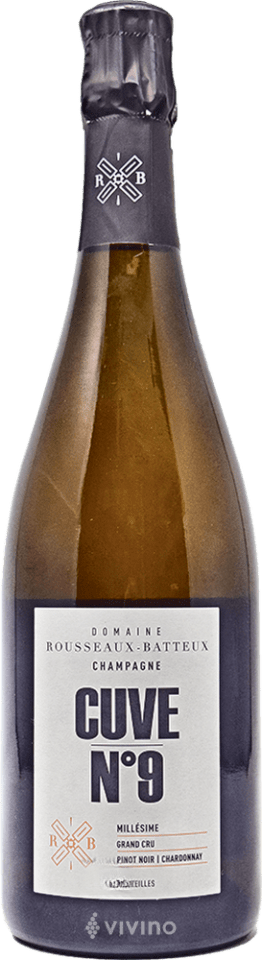 Rousseaux Batteux Cuve No. 9 Millésime Champagne Grand Cru