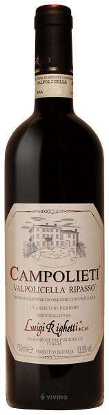 Luigi Righetti Campolieti Valpolicella Ripasso Classico Superiore ...