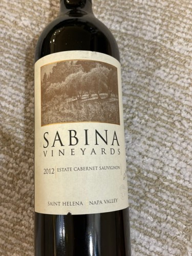 Sabina Vineyards Estate Cabernet Sauvignon | Vivino English