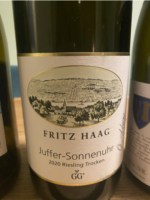 Fritz Haag Juffer Sonnenuhr Riesling Trocken GG