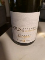 Jean Perrier Altus Vieilles Vignes Apremont