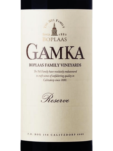 Gamka Reserve Red Blend
