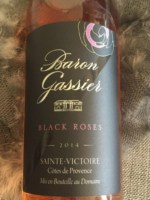 Château Gassier Baron Gassier Black Roses Sainte-Victoire Rosé