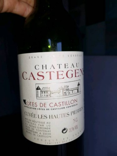 Château Castegens Cuvée Les Hautes Pierres Côtes de Castillon Vivino