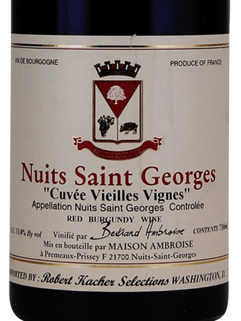 2000 Bertrand Ambroise Cuvée Vieilles Vignes Nuits-Saint