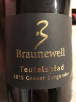 Braunewell Teufelspfad Grauer Burgunder