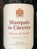 Bodegas Marqués de Cáceres Selección del Sumiller Crianza