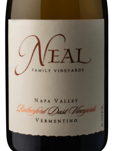 Rutherford Dust Vineyards Vermentino