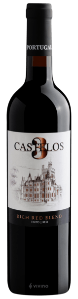 Campelo 3 Castelos Rich Red Blend