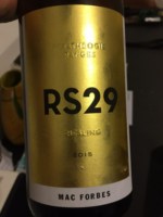 Mac Forbes RS29 Riesling