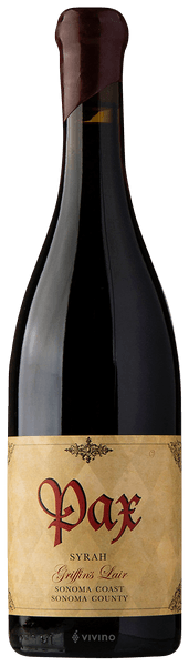 Pax Griffin's Lair Syrah