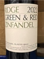 Ridge Vineyards Green & Red Zinfandel