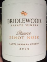 Bridlewood Santa Barbara County Reserve Pinot Noir