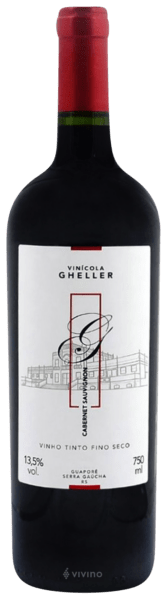 Vinho Gheller Tinto Seco Brasil Cabernet Sauvignon 2023 750ml