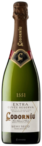 Codorníu Extra Cuvée Reserva Brut Semi Seco N.V.