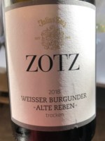 Julius Zotz Weisser Burgunder Alte Reben Trocken