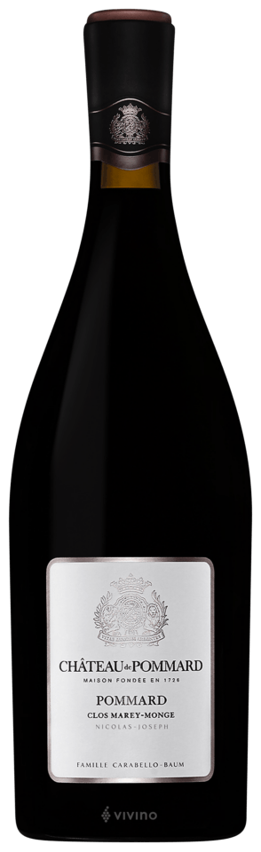 Château de Pommard Clos Marey-Monge Nicolas-Joseph Pommard