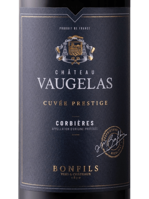 Château Vaugelas Cuvée Prestige Corbières | Vivino English