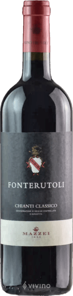 Vinho Mazzei Tinto Seco Itália Fonterutoli Chianti Classico Canaiolo, Malvasia, Sangiovese 2021 750ml