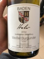 Bernhard Huber Malterdinger Bienenberg Weissburgunder