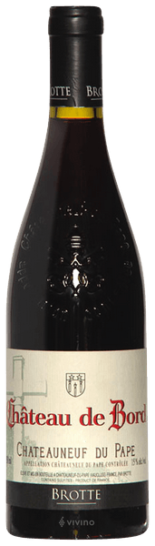 Brotte Châteauneuf-du-Pape Château de Bord