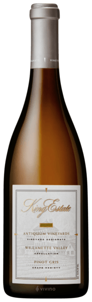 King Estate Antiquum Vineyards Pinot Gris