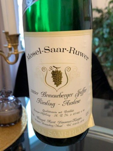Dansauer Karges Brauneberger Juffer Riesling Auslese | Vivino English