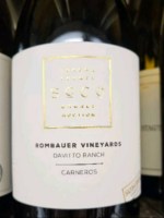 Rombauer Vineyards Davito Ranch Soco Barrel Auction