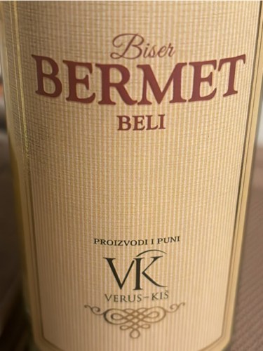 Verus Biser Bermet Beli | Vivino English