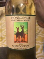 Monroeville Vineyard & Winery Chardonnay