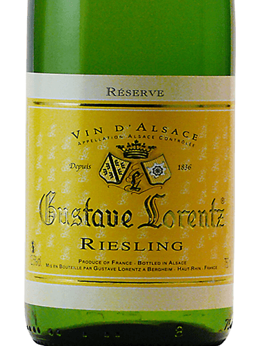 Gustave Lorentz Riesling Alsace Réserve | Vivino English