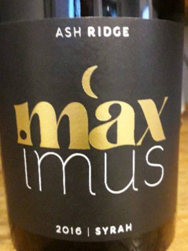 Ash Ridge Maximus Syrah | Vivino English