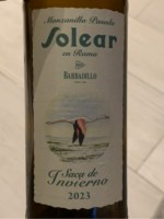 Barbadillo Manzanilla Solear en Rama Saca de Invierno