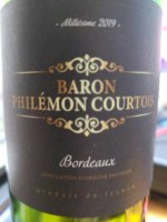 Vinovalie Baron Philémon Courtois Bordeaux
