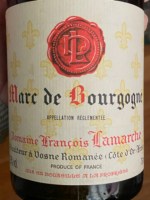 Domaine Nicole Lamarche (François Lamarche) Marc de Bourgogne