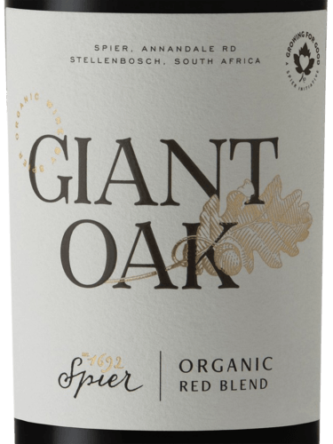 Spier Giant Oak Organic Red Blend Vivino