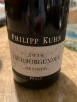 Philipp Kuhn Frühburgunder Réserve