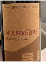 Stinson Vineyards Mourvèdre