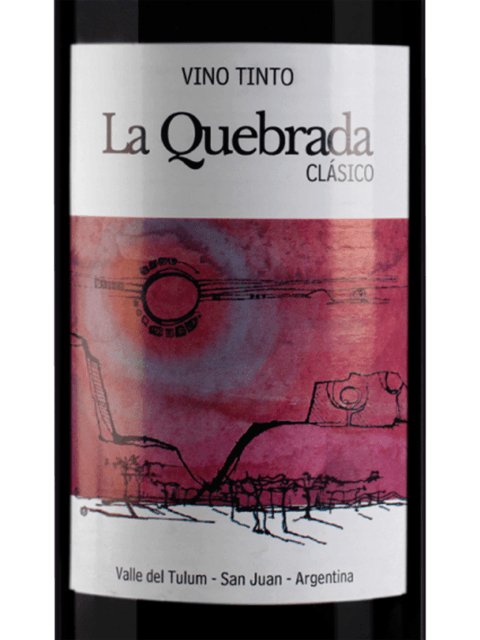 VINO LA QUEBRADA CLASICO TINTO 6X750 - imagen 5