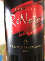 Feudo Maccari Re Noto