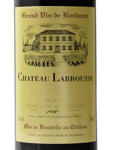 Château Labrousse Blaye - Côtes de Bordeaux | Vivino English