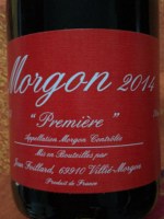 Jean Foillard Morgon Premiere