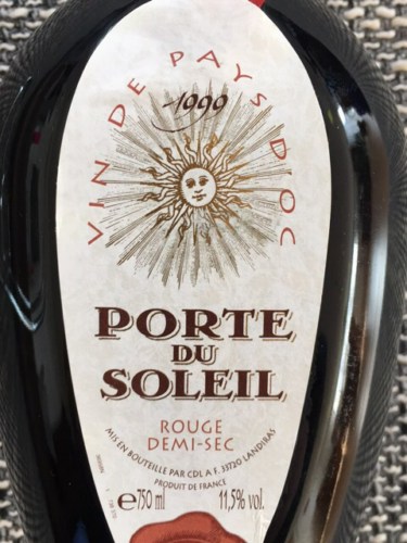Porte Du Soleil Porte Du Soleil Demi Sec Rouge Vivino