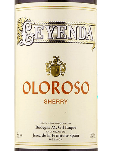 N.V. Gil Luque Leyenda Oloroso Sherry | Vivino English