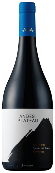 Vinho Andes Plateau Tinto Seco Chile Cota 500 Cabernet Franc 2023 750ml