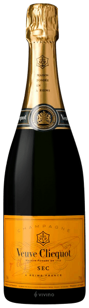 Veuve Clicquot Sec Champagne