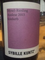 Sybille Kuntz Riesling Auslese Feinherb