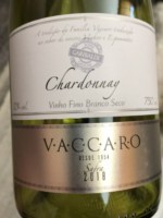 Vinho Vaccaro Branco Seco Brasil Chardonnay 2025 750ml