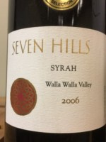 Seven Hills Syrah